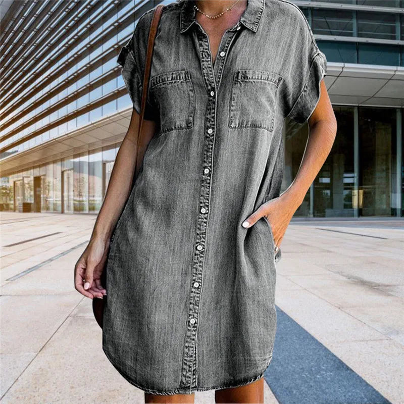 Product Image for WW | Denim Hemdkleid, Grau / S