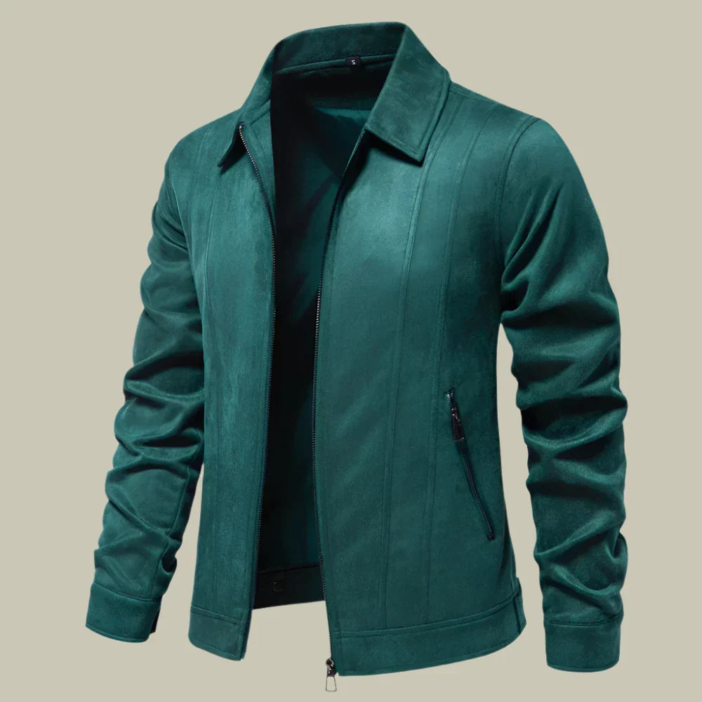 Product Image for WW | Leder Truckerjacken Für Männer, Grün / M