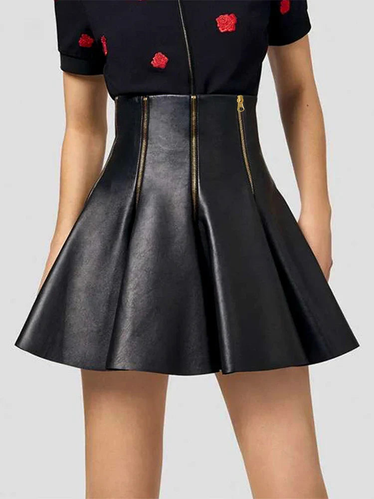 Product Image for WW | Faux Leder Minirock, Schwarz / XS
