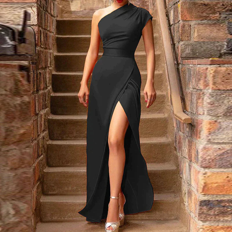 Product Image for WW | Smarte Maxikleider mit Hohem Schlitz, Schwarz / S