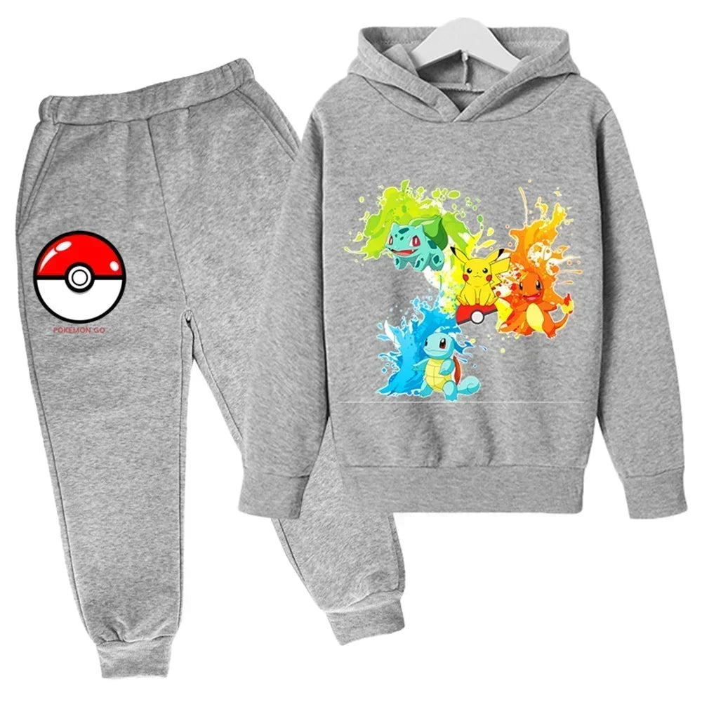 Product Image for WW | Pikachu Kinder Kapuzenpulli Und Hosen Satz Für Maximalen Komfort & Stil, 16 / 150