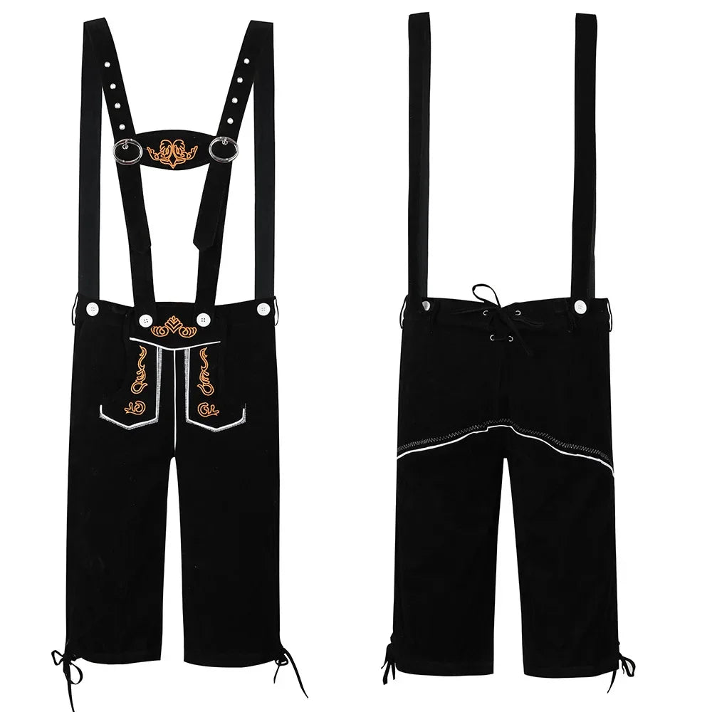 Product Image for WW | Lederhosen Oktoberfest Kostüm Für Männer, Schwarz / XXL