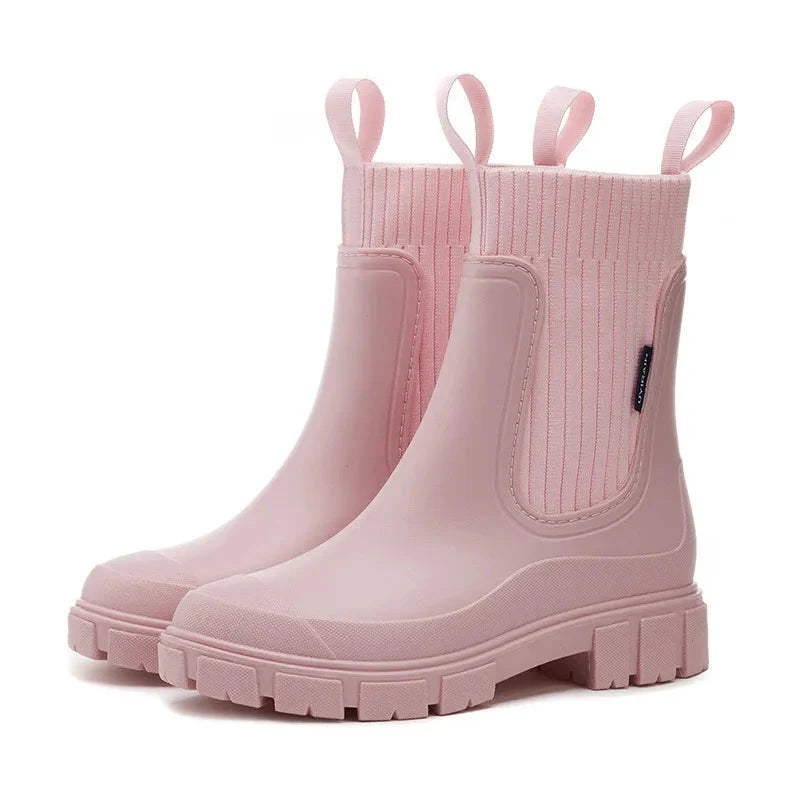 Product Image for WW | Stilvolle Warme Regenstiefel, Rosa / 40