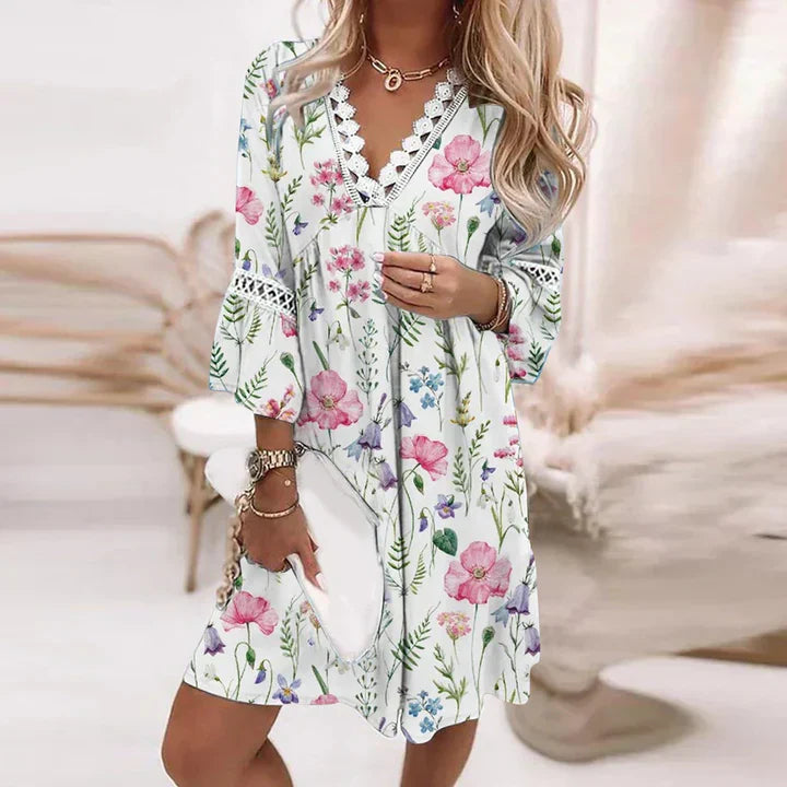 Product Image for WW | Breezy Blooms Sommerkleid, Weißes Bluemt / XXL