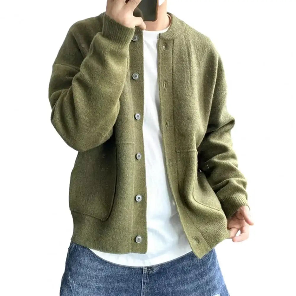 Product Image for WW | Herren Strickweste Mit Knöpfen, Grün / 2XL