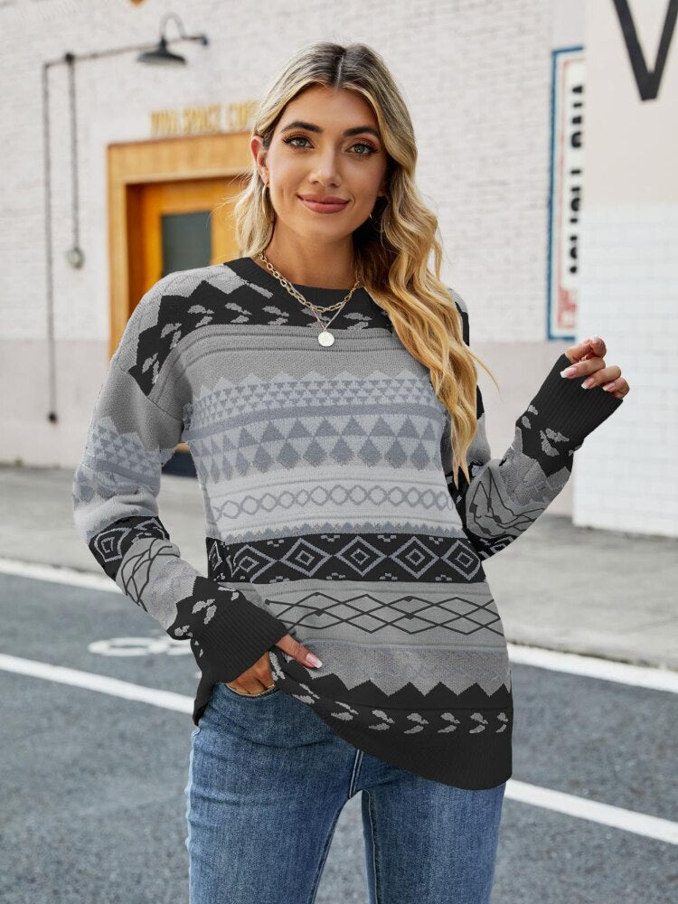 Product Image for WW | Stilvolle Vintage Pullover, Schwarz / S