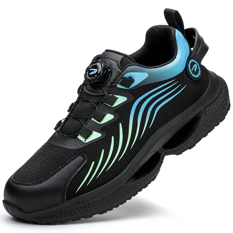 Product Image for WW | Stahlkappenschuhe Atmungsaktive Sicherheitsstiefel Für Optimalen Schutz, 16-Blau / EU 46