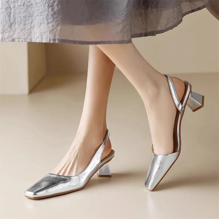 Product Image for WW | Tears To Diamond Slingback Schuhe, Silber / 35