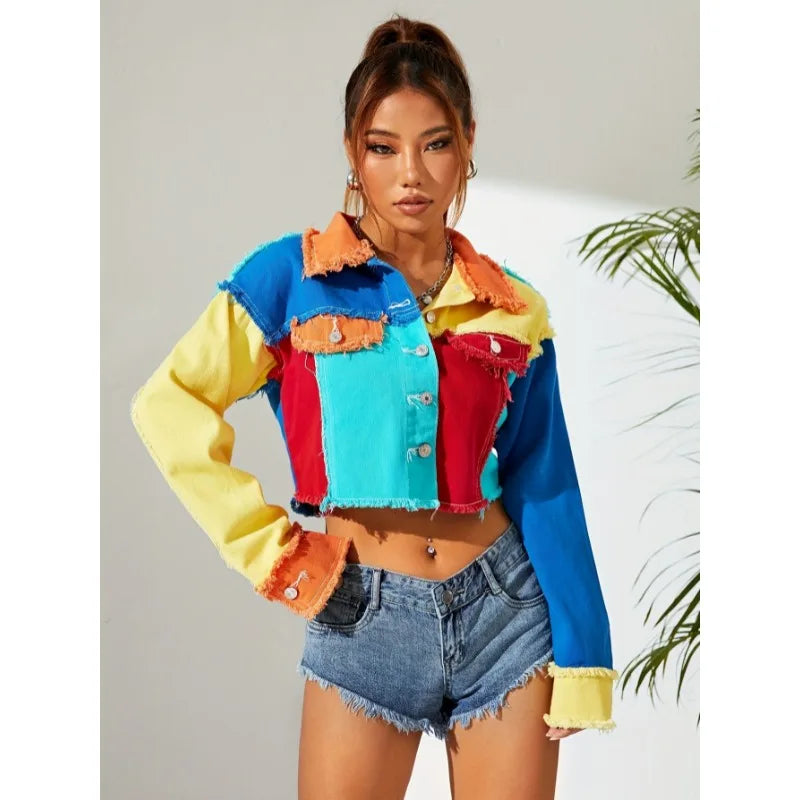 Product Image for WW | Zeitloses Patchwork Outfit Für Jeden Tag, Patchwork-Jacke / L