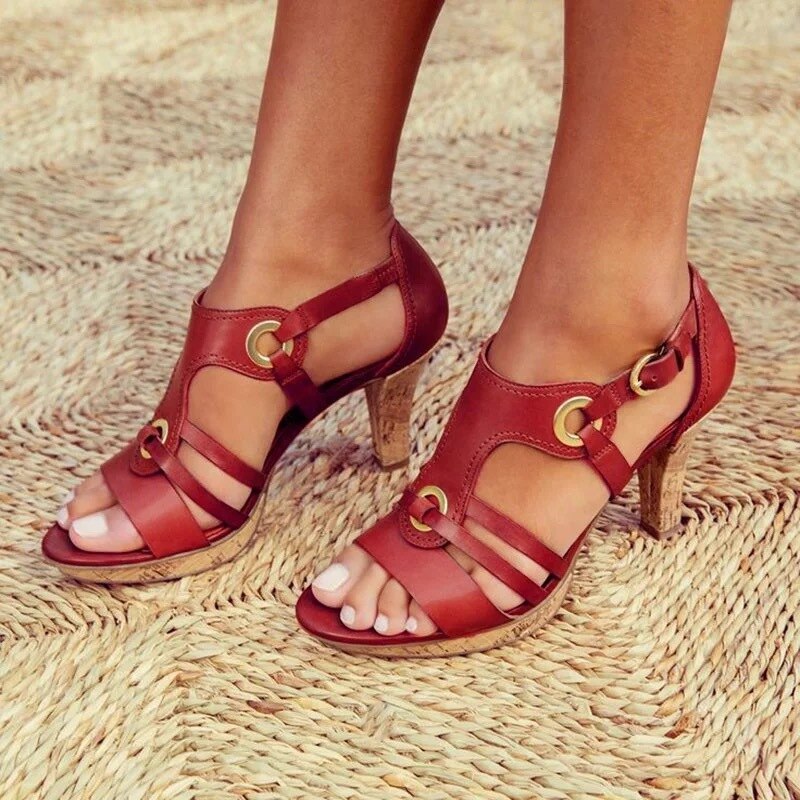 Product Image for Mae | Trendige orthopädische Sandalen, 39 / Scharlachrot
