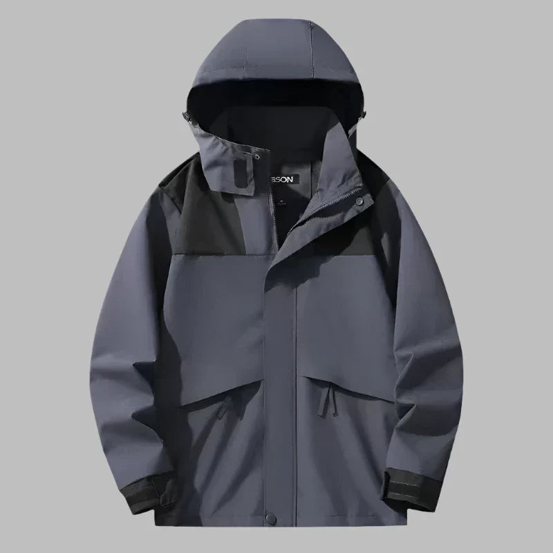 Product Image for WW | Premium Outdoor Wanderjacke Mit Kapuze Für Herren, Dunkelblau / 5XL