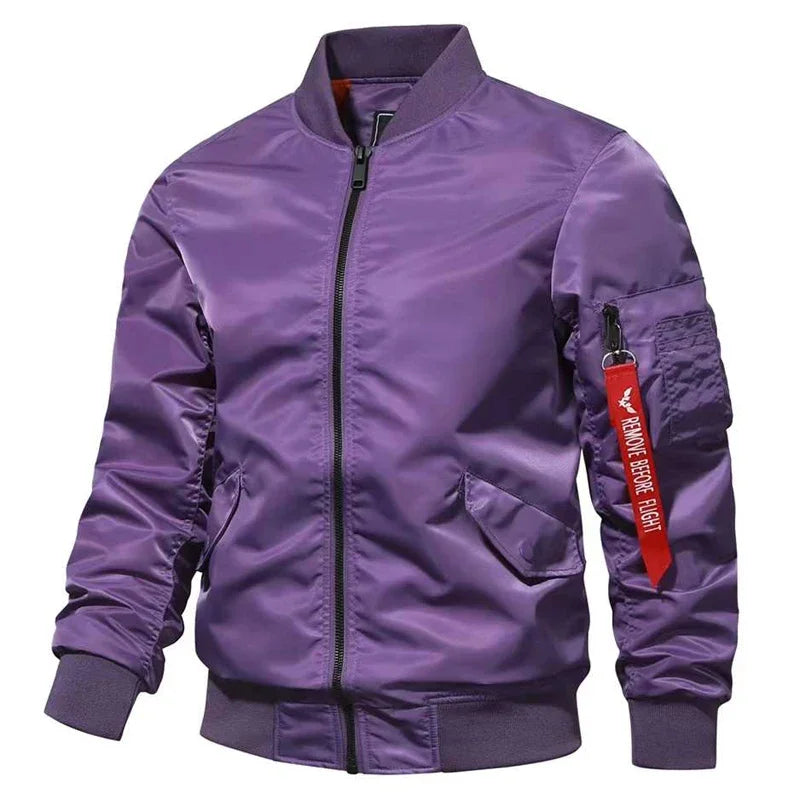 Product Image for WW | Sportliche, Trendige Varsity Jacke Für Herren, Paars / M