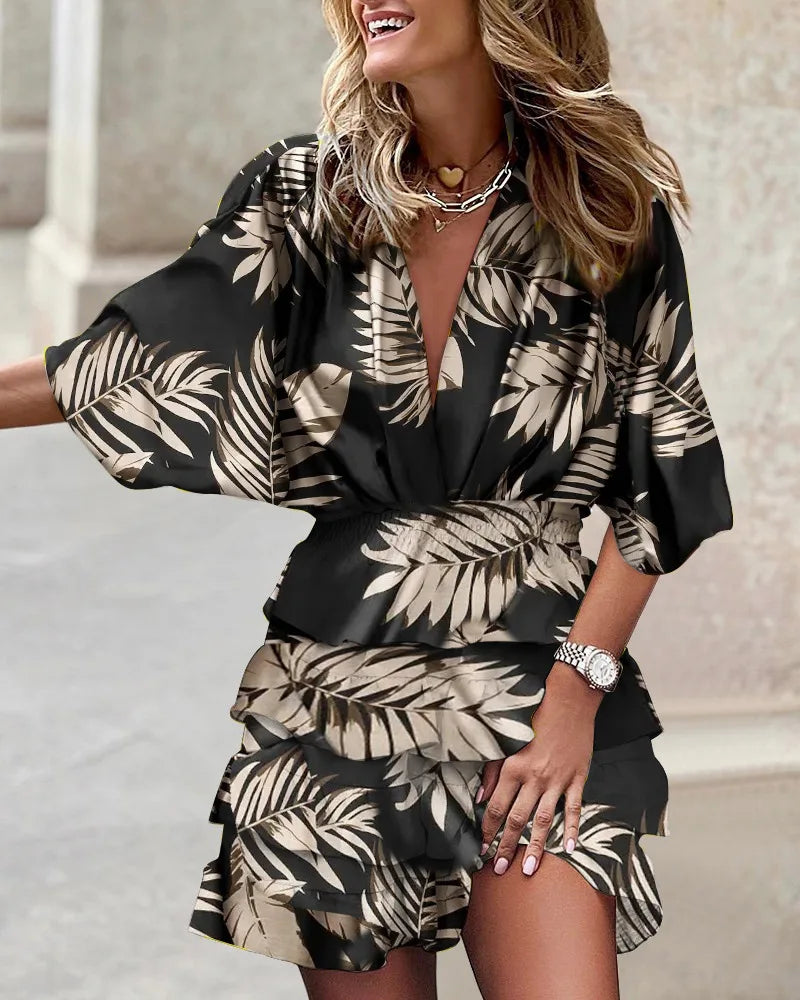 Product Image for WW | Modedruck Minikleid, Schwarz / L