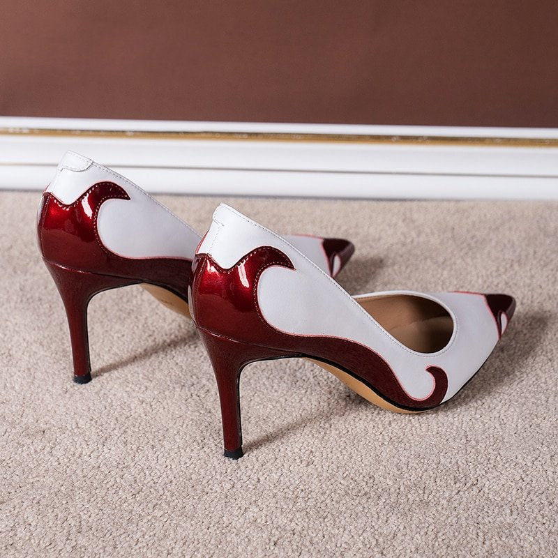 Product Image for WW | Mitternacht Regen Pump Schuhe, 6,5 cm weinrot / 38
