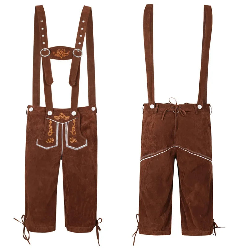 Product Image for WW | Lederhosen Oktoberfest Kostüm Für Männer, Braun / XL