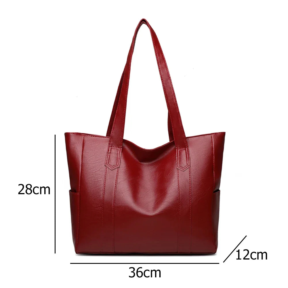 Product Image for WW - Elegante Shopper-Tasche für Damen, Rot