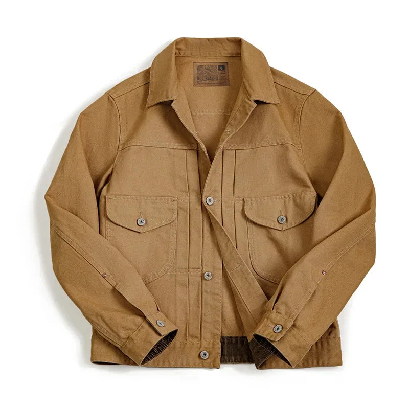 Product Image for WW | Weinlese Arbeitsjacke Mit Coolem Retro Look, Khaki / S