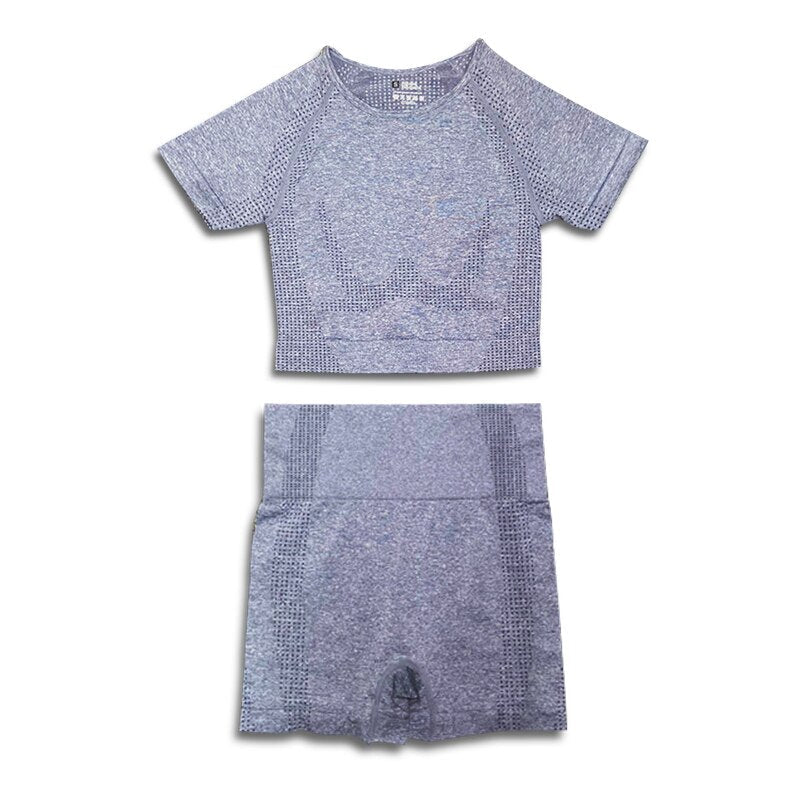 Product Image for WW | Komplettes Sportset mit Kurzen Shorts Leo, Grau / L