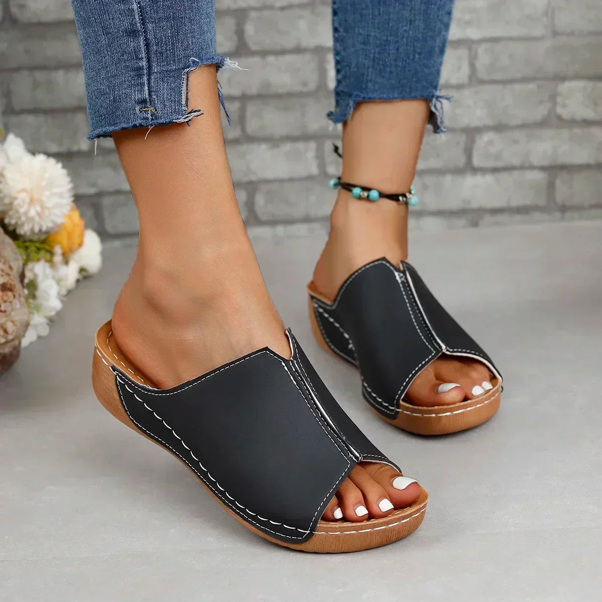 Product Image for WW | Elegante Orthopädische Damen Sandalen, Schwarz / 42