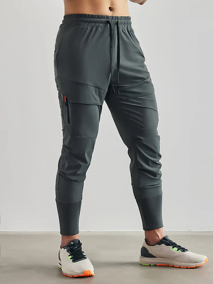 Product Image for WW | Herren Sweatpants Mit Reißverschlusstaschen, Dunkelgrau / L