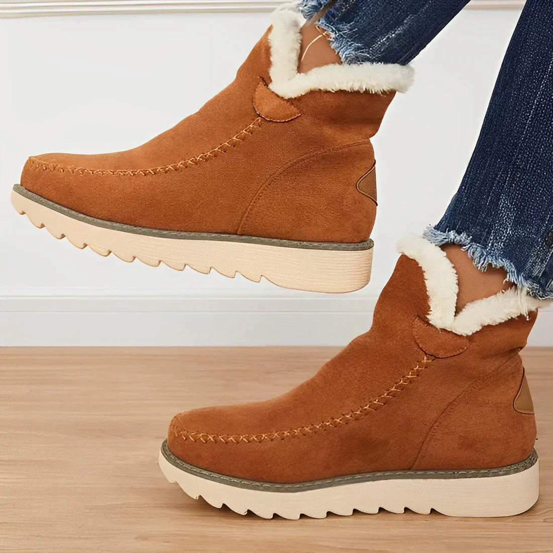 Product Image for WW - Antislip sneeuwlaarzen voor dames, Bruin / 37