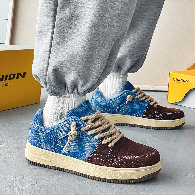 Product Image for WW | Lässige Herren Board Schuhe Aus Denim, Denim Blau / 41