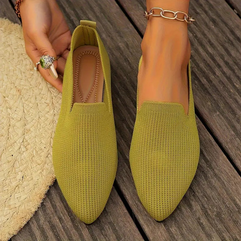 Product Image for WW | Leichte Schuhe mit Spitzer Zehe und Rutschfester Sohle für Komfort, Armeegrün / 40