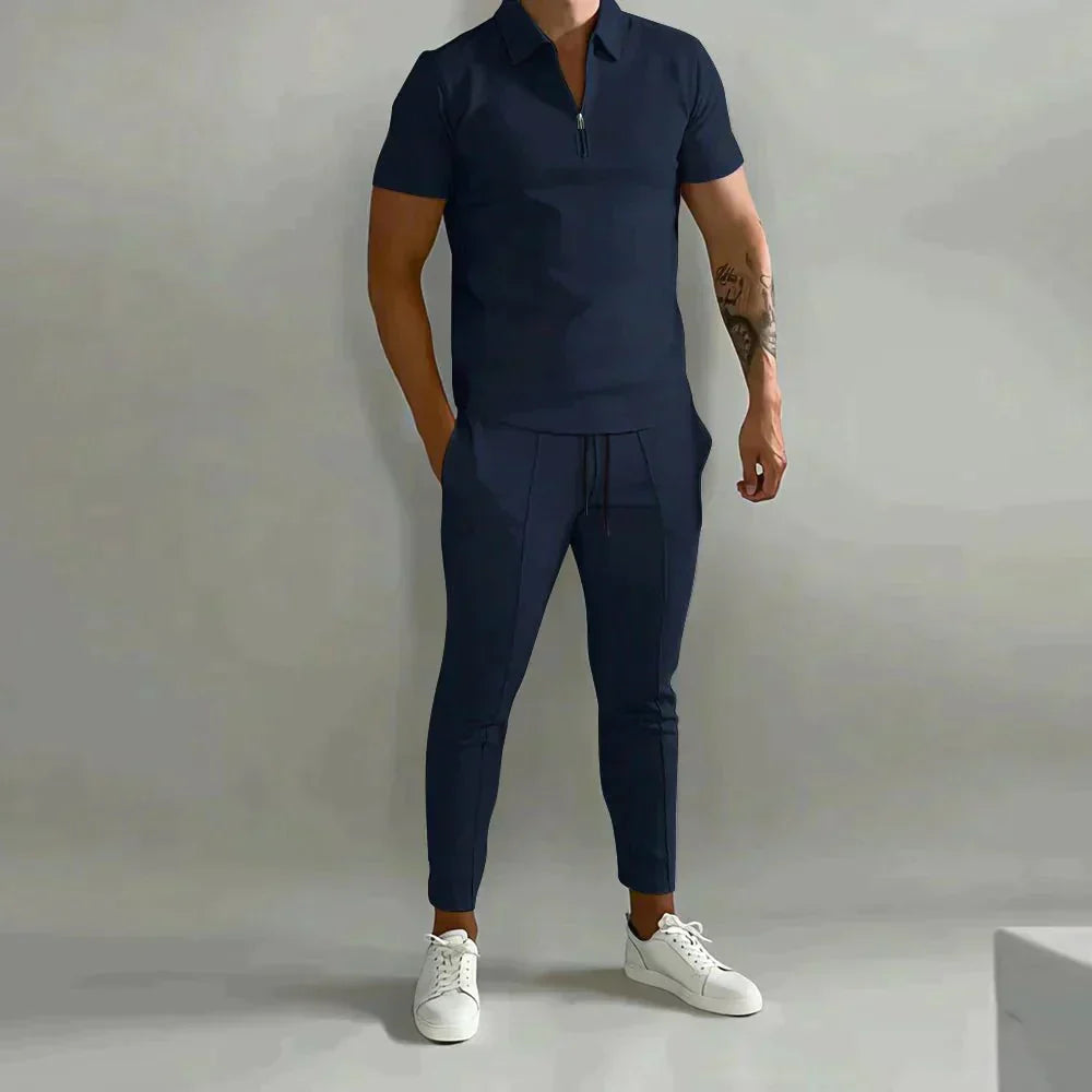Product Image for WW | Lässiges Und Schickes Polo Outfit, Dunkelblau / 2XL