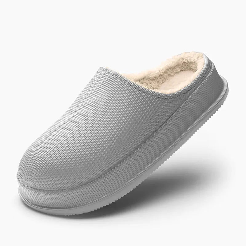 Product Image for WW - Gemütliche Pantoffeln - Orthopädische Hausschuhe für entspannte Füße, Grau / 40-41 (260mm)