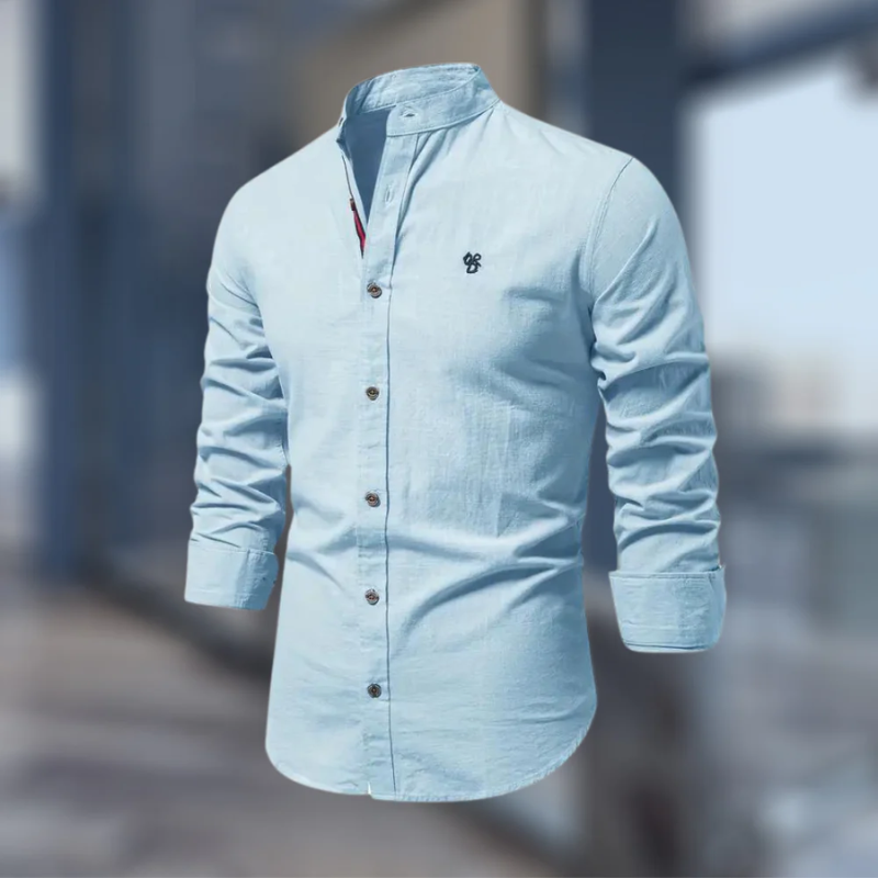 Product Image for WW | Herren Slim Fit Langarm Hemd Modern, Grau / S