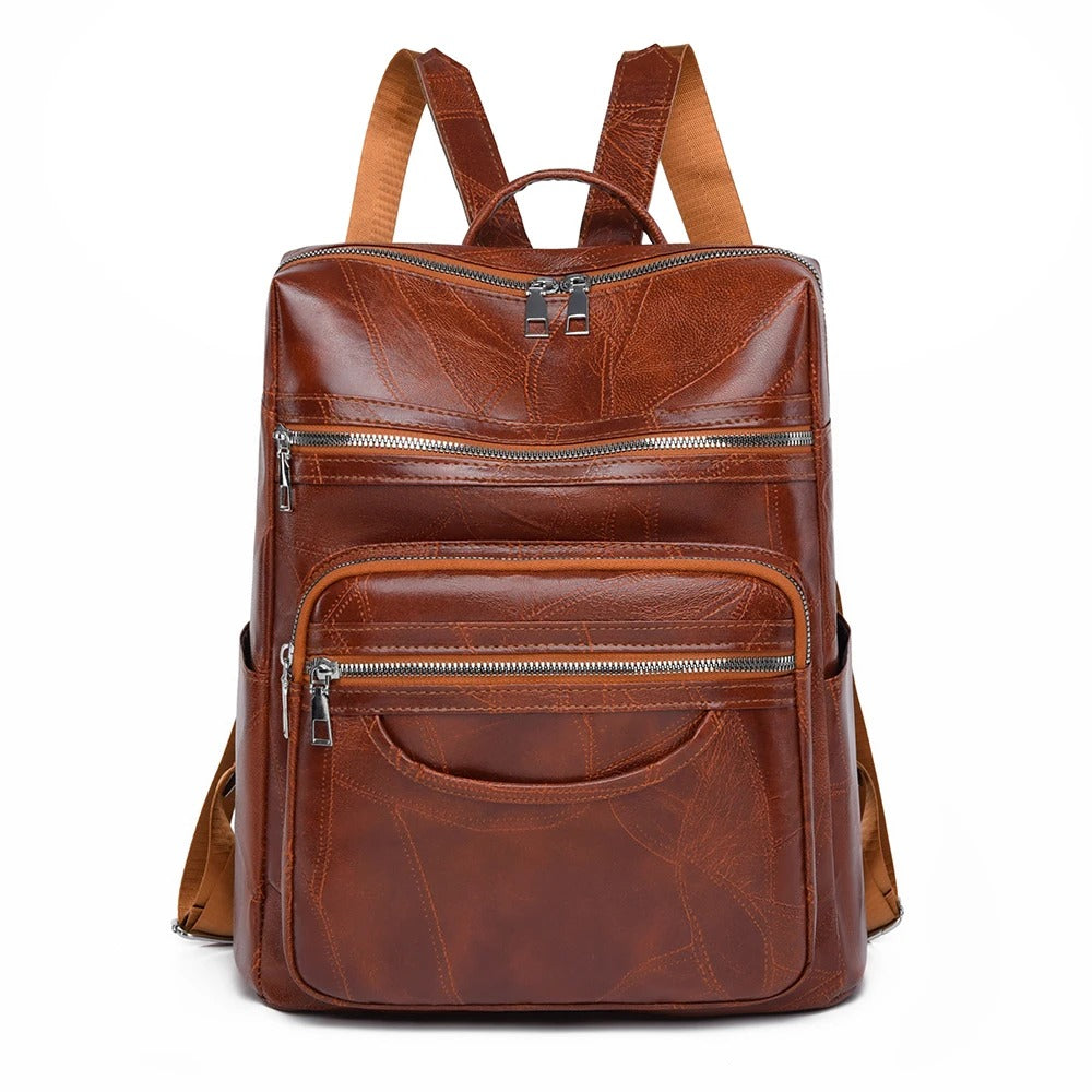 Product Image for WW | Elegante Leder Rucksack Für Frauen, Braun
