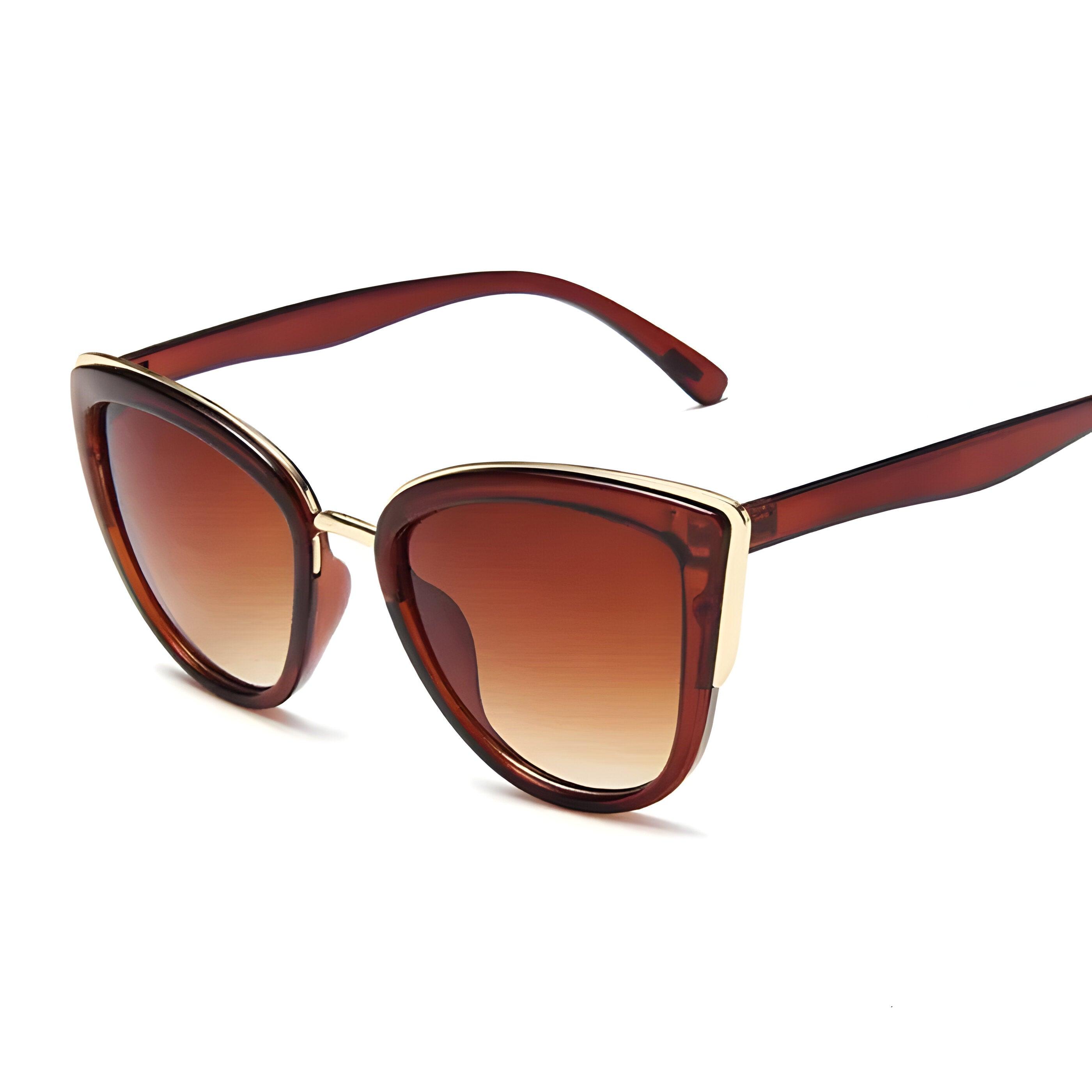 Product Image for WW | Luxe Cat Eye Brille Damen Stilvoll & Trendy, Braun