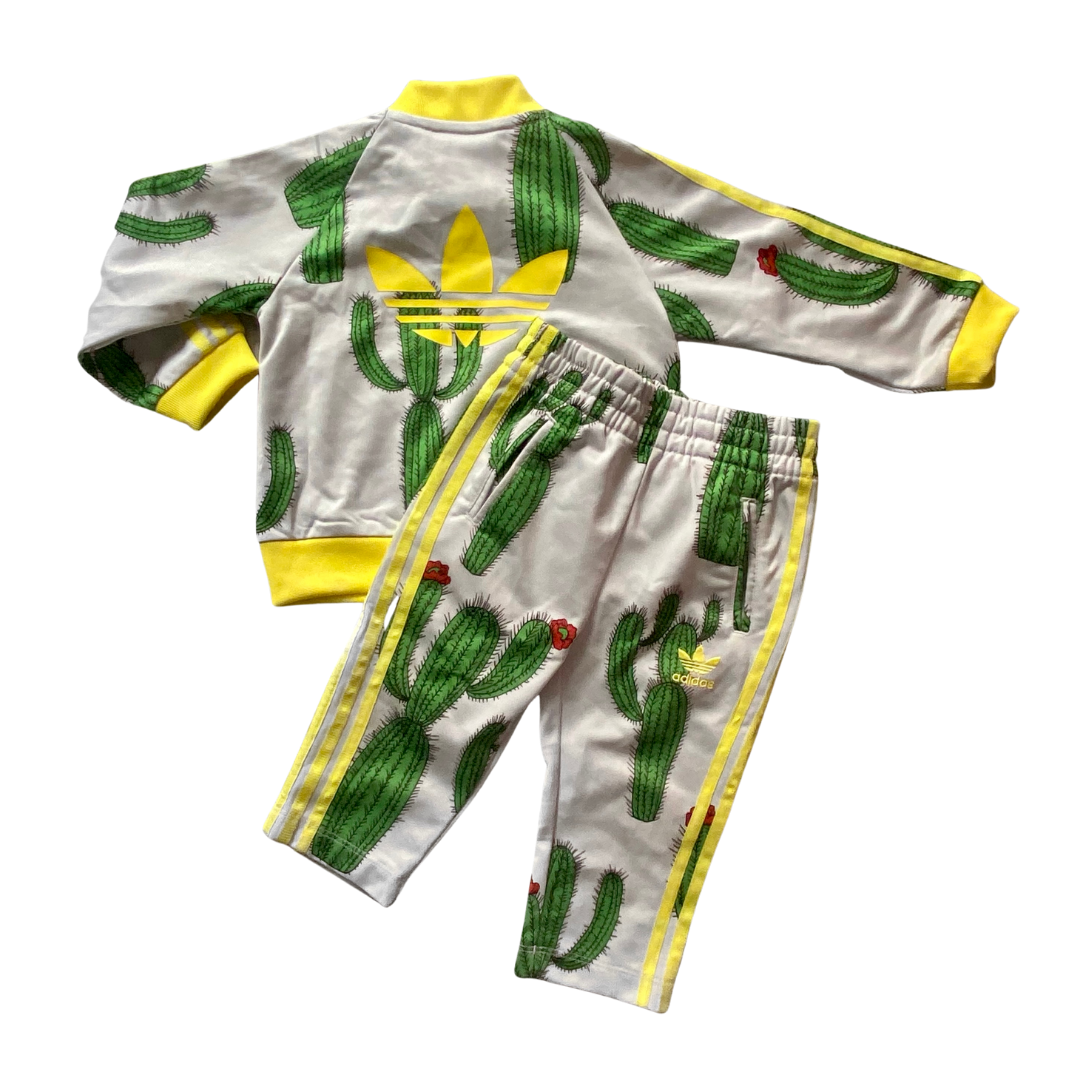 Mini Rodini x adidas cactus tracksuit - 6-9 months so