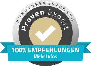 5-Sterne Kundenservice - ProvenExpert