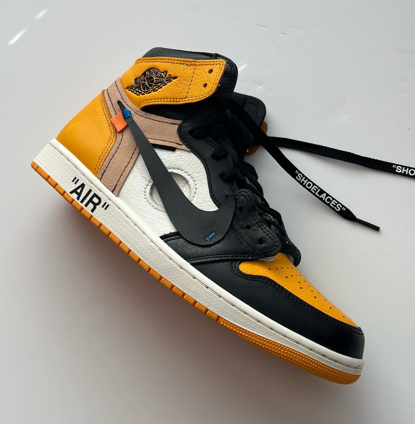 custom jordan 1 off white