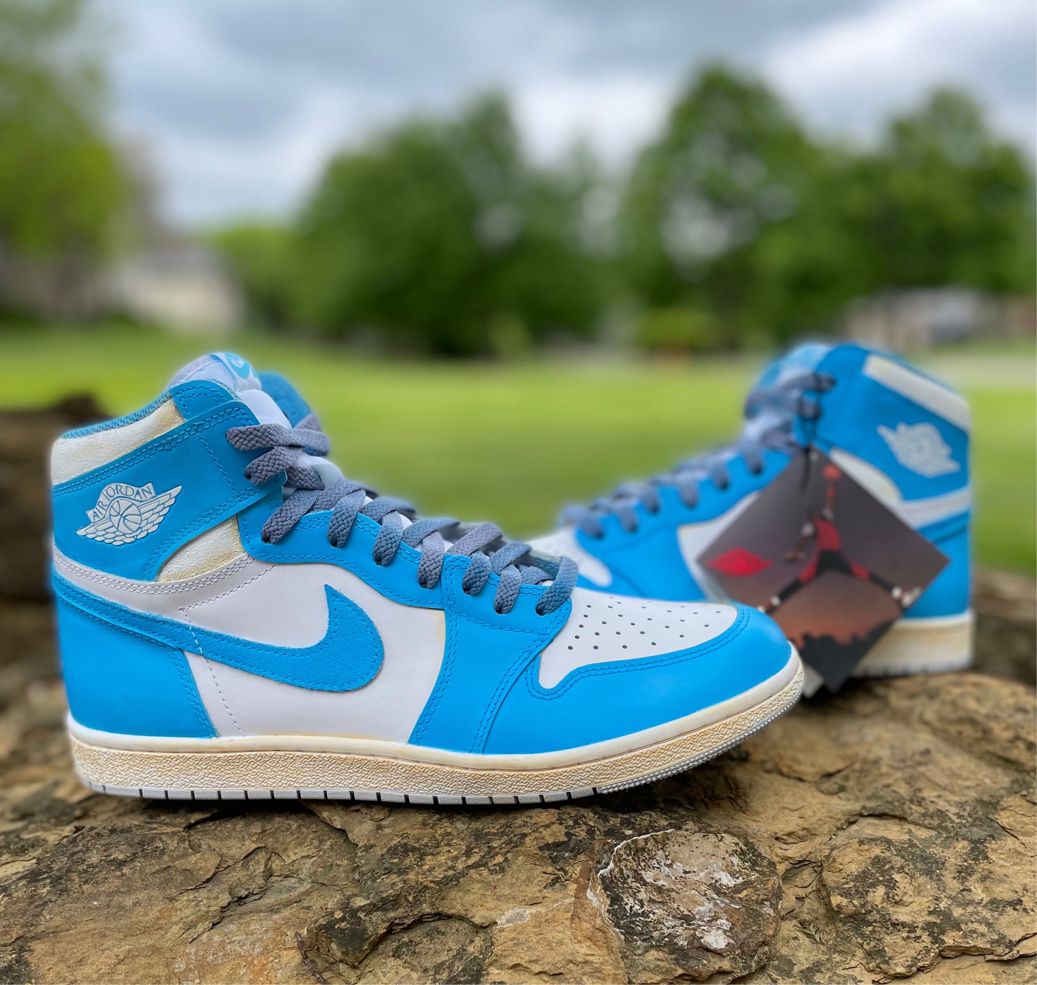 1985 Jordan 1 'Carolina Blue' Custom 