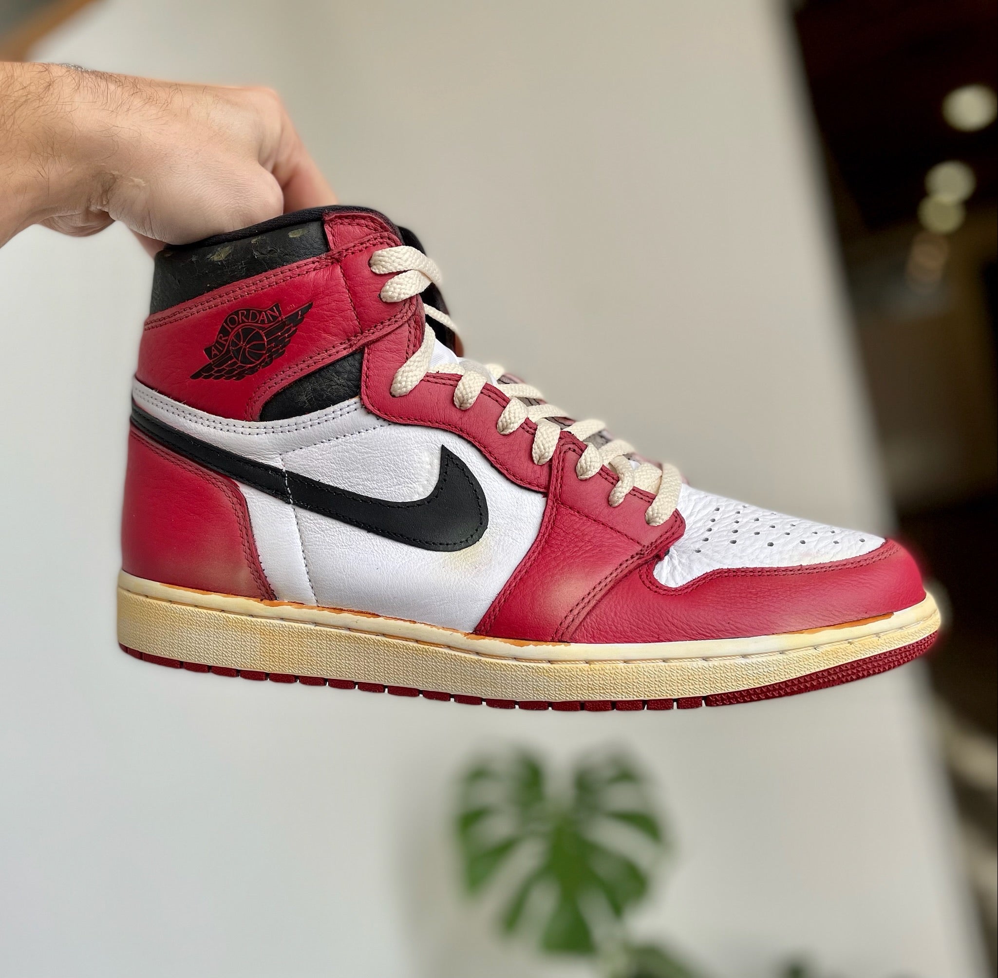 beat up jordan 1s