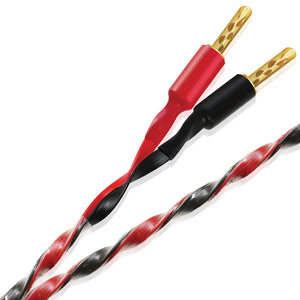 WIREWORLD  Helicon™ 16x OFC  Speaker Cable PAIR (SPADES or BANANAS) - The Audio Legacy