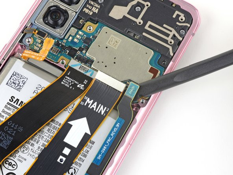 Step #16. Disconnect The main Flex Cable