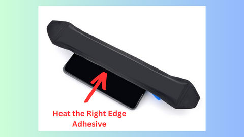 Step #7. Give Heat On The Right Edge Of The Google Pixel 8 Pro