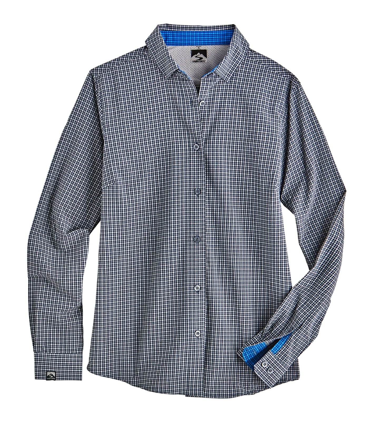 Influencer Women's Dress Shirt, Gingham, Wrinkle Free – Storm Creek