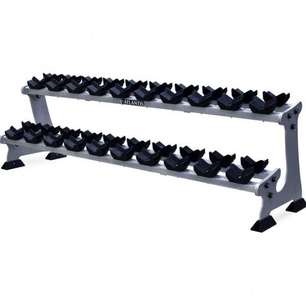 Atlantis Strength S-287B Precision Series Hex Dumbbell Rack (10 Pairs)