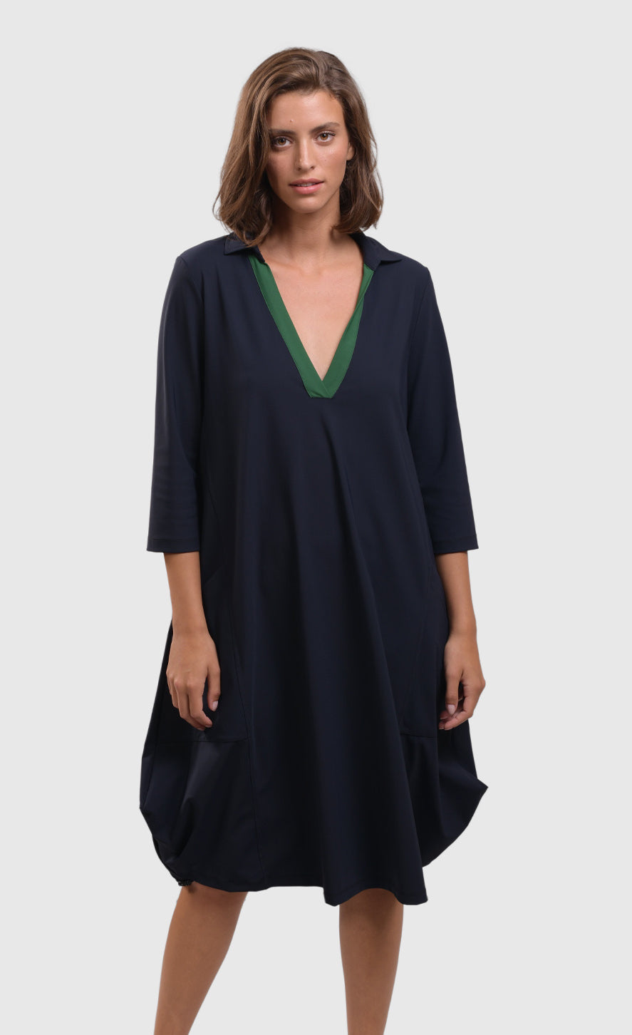 Alembika Tekbika Navy Dress – ModeAlise