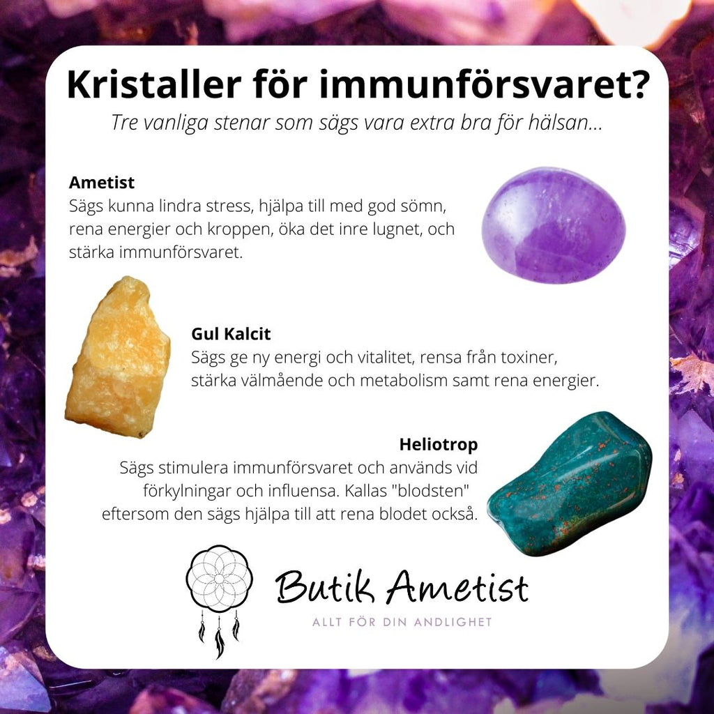 Kristaller för immunförsvaret