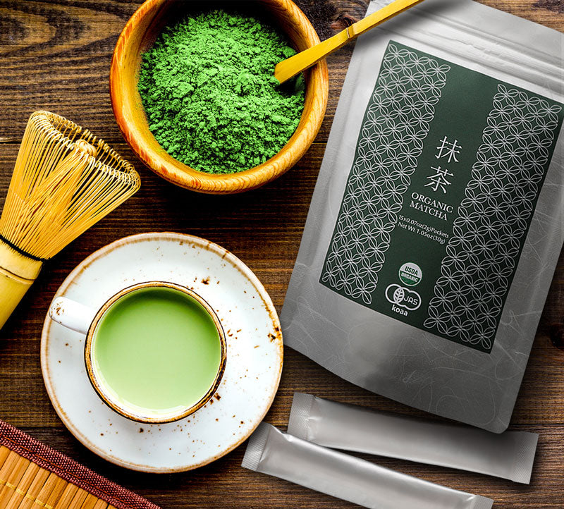 Matcha de grado ceremonial: té japonés auténtico y orgánico