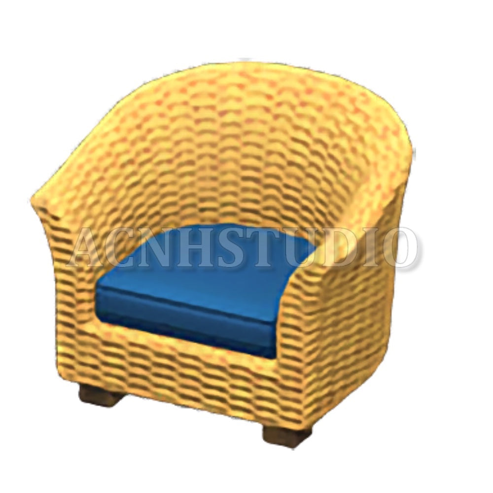 Rattan Armchair– ACNH Studio