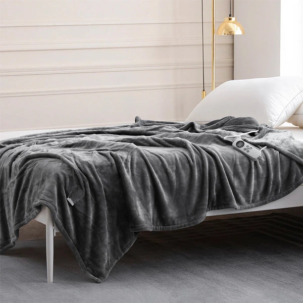 Twin Size Double-Layer Flannel Electric Blanket