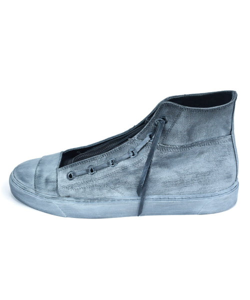 レザージップタン スニーカー BLACK REVOLT 2 / CLOUDY WHITE – STRUM