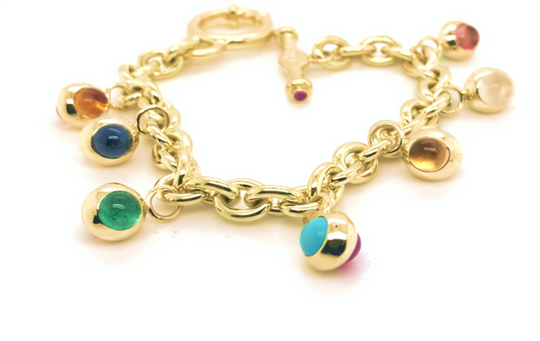 Cartier 18kt Gold Charm Bracelet – Glenn Bradford Fine Jewelry