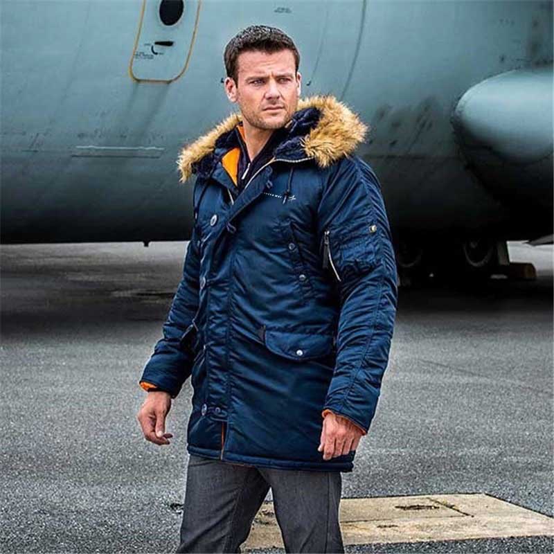 B777 DESIGNED WINTER N3B PUFFER COAT